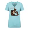 Next Level Ladies' Ideal V-Neck Tee Thumbnail