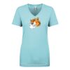 Next Level Ladies' Ideal V-Neck Tee Thumbnail