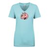 Next Level Ladies' Ideal V-Neck Tee Thumbnail