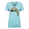 Next Level Ladies' Ideal V-Neck Tee Thumbnail