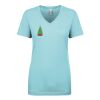 Next Level Ladies' Ideal V-Neck Tee Thumbnail