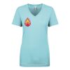 Next Level Ladies' Ideal V-Neck Tee Thumbnail