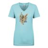 Next Level Ladies' Ideal V-Neck Tee Thumbnail