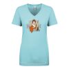 Next Level Ladies' Ideal V-Neck Tee Thumbnail