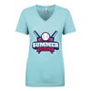 Next Level Ladies' Ideal V-Neck Tee Thumbnail