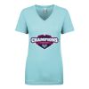 Next Level Ladies' Ideal V-Neck Tee Thumbnail