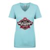 Next Level Ladies' Ideal V-Neck Tee Thumbnail