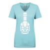 Next Level Ladies' Ideal V-Neck Tee Thumbnail