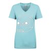 Next Level Ladies' Ideal V-Neck Tee Thumbnail