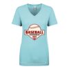 Next Level Ladies' Ideal V-Neck Tee Thumbnail