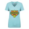 Next Level Ladies' Ideal V-Neck Tee Thumbnail