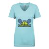 Next Level Ladies' Ideal V-Neck Tee Thumbnail