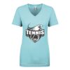 Next Level Ladies' Ideal V-Neck Tee Thumbnail