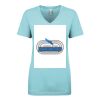 Next Level Ladies' Ideal V-Neck Tee Thumbnail
