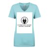 Next Level Ladies' Ideal V-Neck Tee Thumbnail
