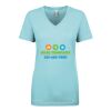 Next Level Ladies' Ideal V-Neck Tee Thumbnail