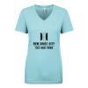 Next Level Ladies' Ideal V-Neck Tee Thumbnail