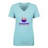 Next Level Ladies' Ideal V-Neck Tee Thumbnail