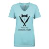 Next Level Ladies' Ideal V-Neck Tee Thumbnail