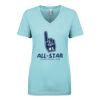 Next Level Ladies' Ideal V-Neck Tee Thumbnail