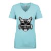 Next Level Ladies' Ideal V-Neck Tee Thumbnail