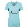 Next Level Ladies' Ideal V-Neck Tee Thumbnail