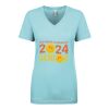 Next Level Ladies' Ideal V-Neck Tee Thumbnail