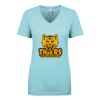 Next Level Ladies' Ideal V-Neck Tee Thumbnail