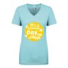 Next Level Ladies' Ideal V-Neck Tee Thumbnail