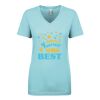 Next Level Ladies' Ideal V-Neck Tee Thumbnail