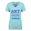 Next Level Ladies' Ideal V-Neck Tee Thumbnail