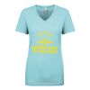 Next Level Ladies' Ideal V-Neck Tee Thumbnail