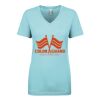 Next Level Ladies' Ideal V-Neck Tee Thumbnail