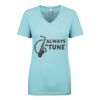 Next Level Ladies' Ideal V-Neck Tee Thumbnail