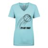 Next Level Ladies' Ideal V-Neck Tee Thumbnail