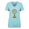 Next Level Ladies' Ideal V-Neck Tee Thumbnail
