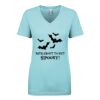Next Level Ladies' Ideal V-Neck Tee Thumbnail