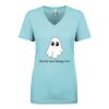 Next Level Ladies' Ideal V-Neck Tee Thumbnail