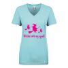 Next Level Ladies' Ideal V-Neck Tee Thumbnail