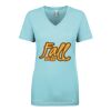Next Level Ladies' Ideal V-Neck Tee Thumbnail