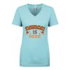 Next Level Ladies' Ideal V-Neck Tee Thumbnail