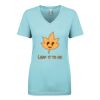 Next Level Ladies' Ideal V-Neck Tee Thumbnail