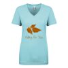 Next Level Ladies' Ideal V-Neck Tee Thumbnail