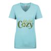 Next Level Ladies' Ideal V-Neck Tee Thumbnail