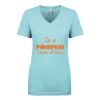 Next Level Ladies' Ideal V-Neck Tee Thumbnail