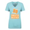 Next Level Ladies' Ideal V-Neck Tee Thumbnail