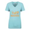 Next Level Ladies' Ideal V-Neck Tee Thumbnail