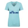 Next Level Ladies' Ideal V-Neck Tee Thumbnail