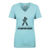 Next Level Ladies' Ideal V-Neck Tee Thumbnail