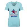 Next Level Ladies' Ideal V-Neck Tee Thumbnail